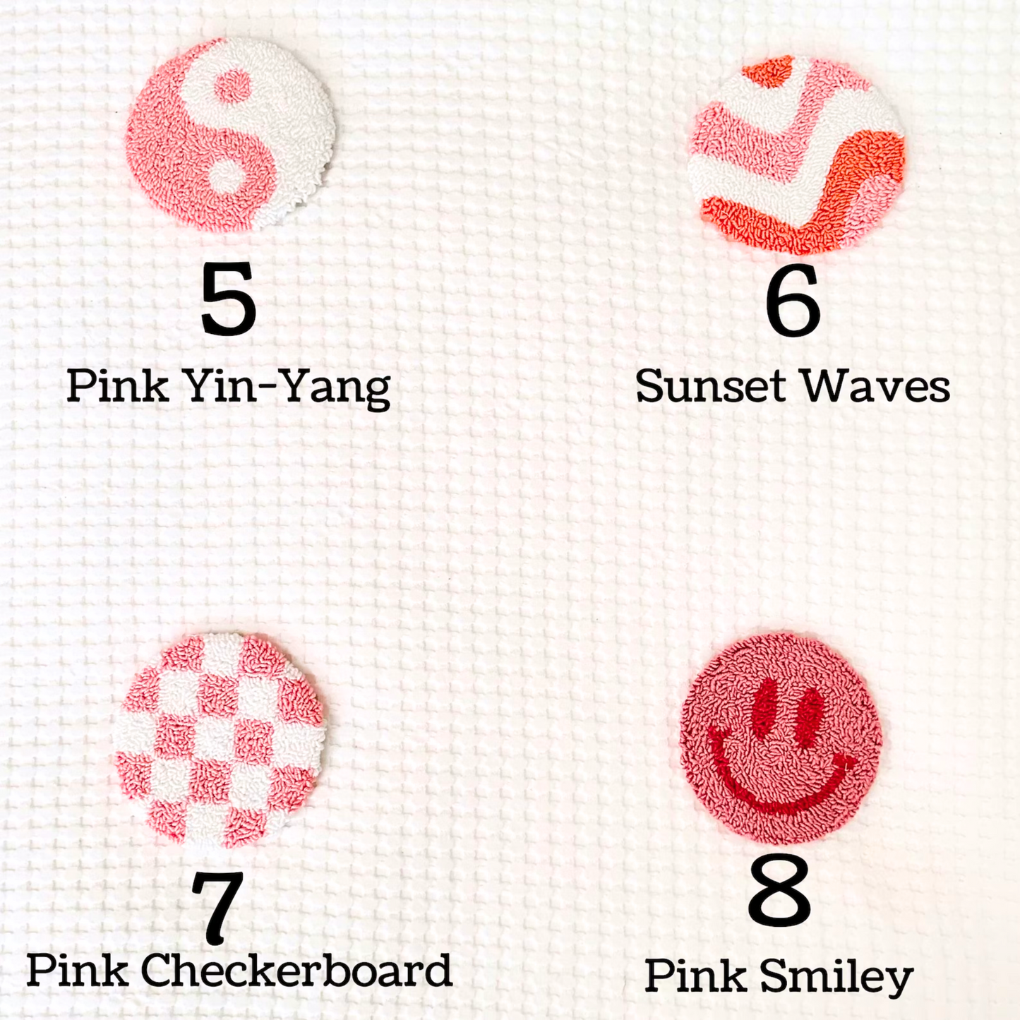 Punch Needle Mug Rug Coasters