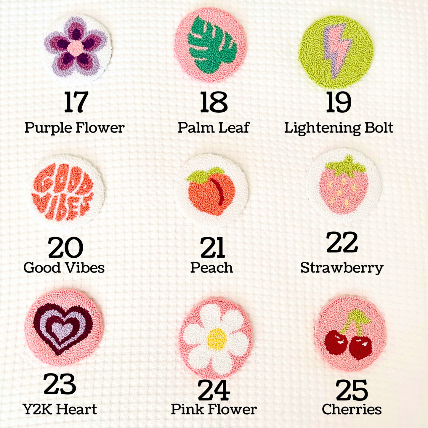 Punch Needle Mug Rug Coasters